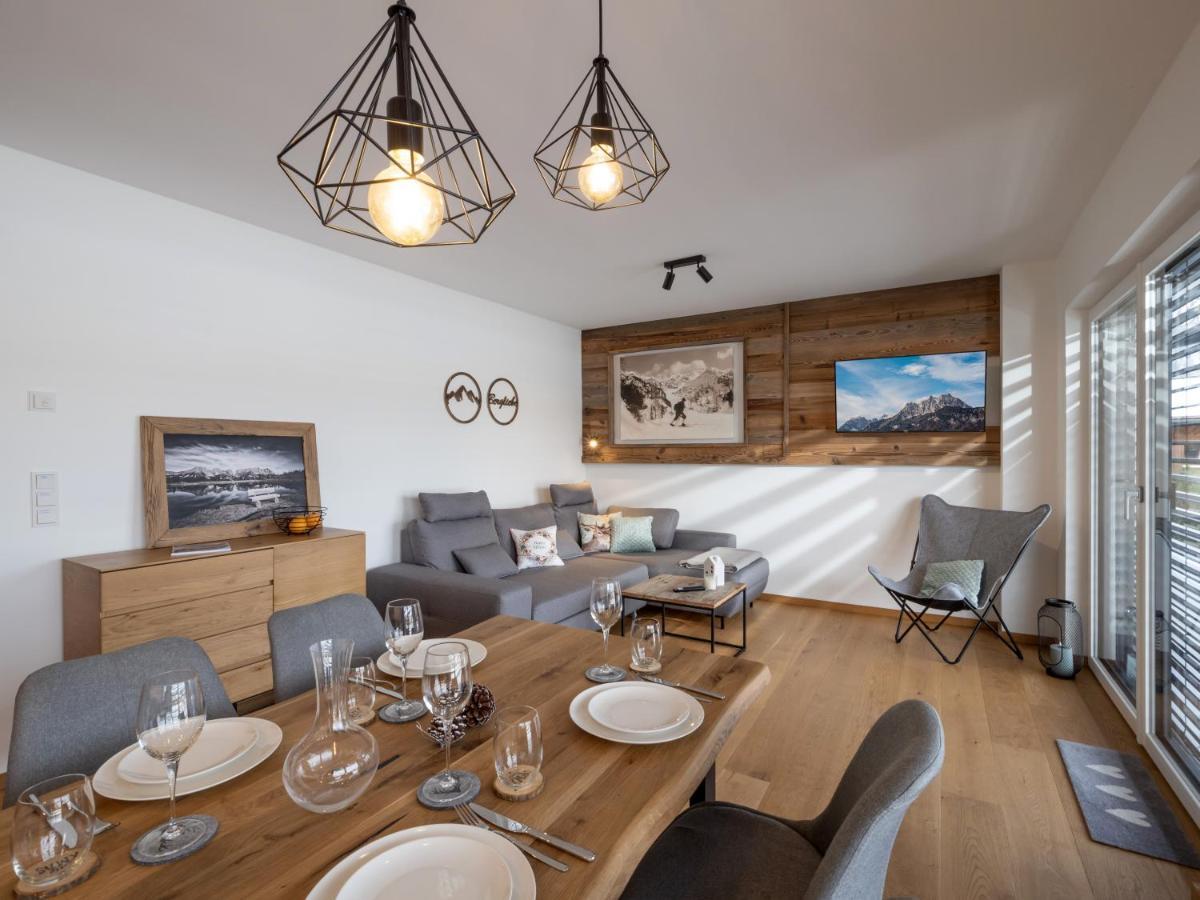 Ferienwohnung Tirolglueck Mit Grossem Garten سانكت يوهان ان تيرو المظهر الخارجي الصورة
