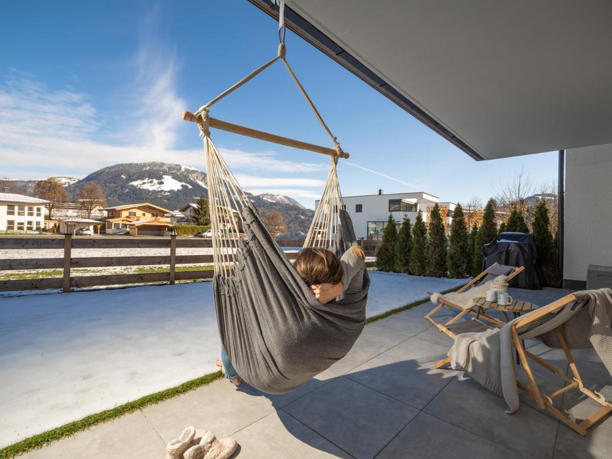 Ferienwohnung Tirolglueck Mit Grossem Garten سانكت يوهان ان تيرو المظهر الخارجي الصورة